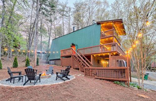 Near Downtown Helen - HotTub, Sauna, Game Room, Fire Pit - Foto 56