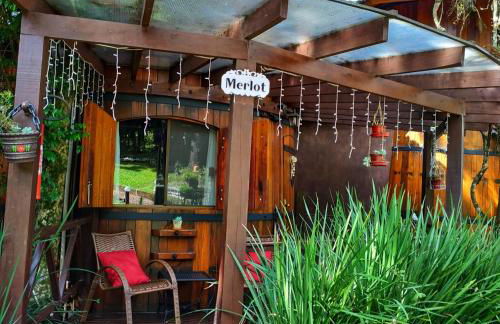 Chalé Temático em Pipa de Vinho - Parada da Pipa Chalés - Foto 42