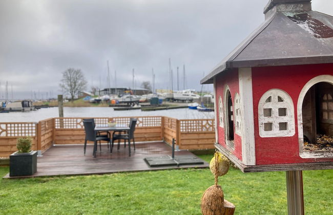 Chalet Gaby With Sauna, Private Dock, and Canoes at Lauwersmeer - Foto 5