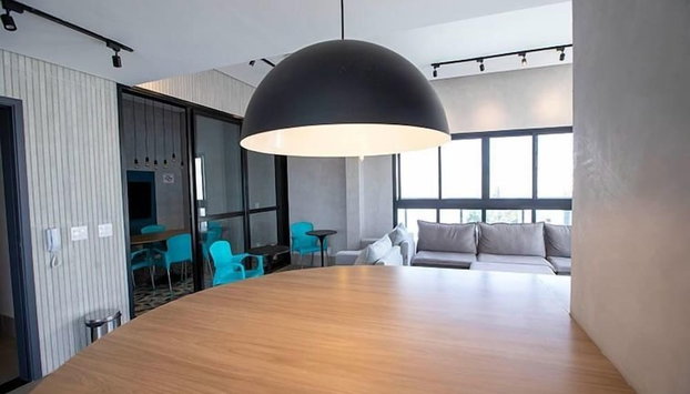 Studio Sao Paulo PUC Allianz Park 507WB - Foto 3, Zona de estar del vestíbulo