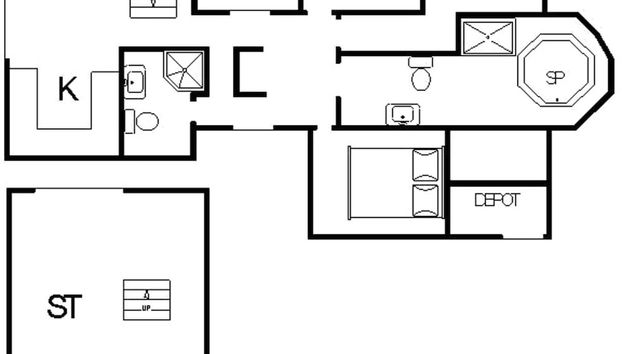 Luxury Panoramic Cottage in Rindby-by Traum - Foto 2, Plano