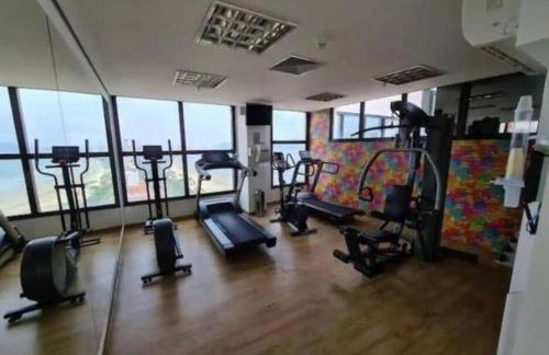 Flat moderno com vista para o mar e varanda! - Foto 35