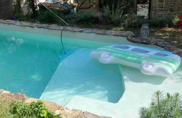 Appartement de Charme dans un Ancien Mas Cévenol piscine et jacuzzi - Foto 1