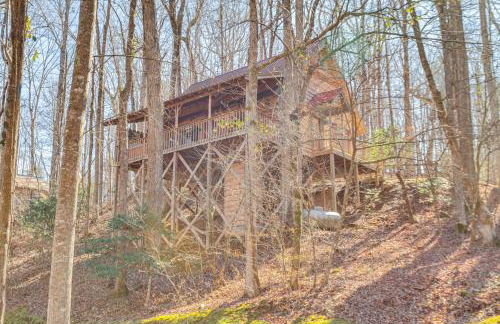 Quaint Dahlonega Cabin with Cavenders Creek Access! - Foto 20