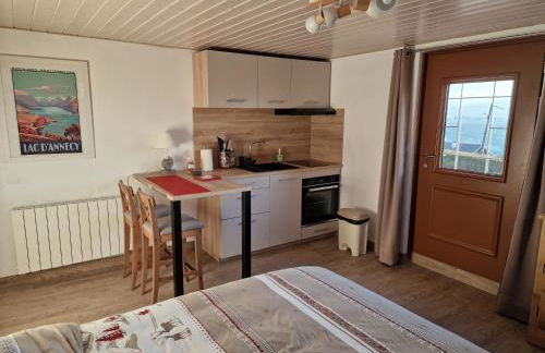 Studio Bellevue appart indépendant rénové 2024 piscine parking proche centre Annecy - Foto 5