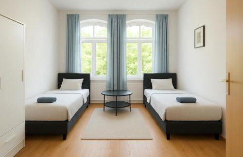 Monteurszimmer Move-in2Stay - Einzelbetten, Smart TV, Wifi - Foto 19