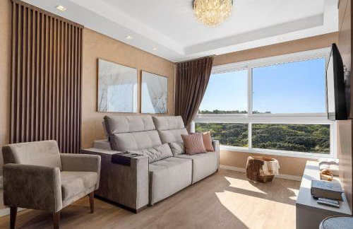 Jardins de Gramado 402 B - 3 suítes e linda vista - Foto 8