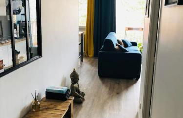 Charmant T2 idéal CV parking privé à la résidence - Foto 18