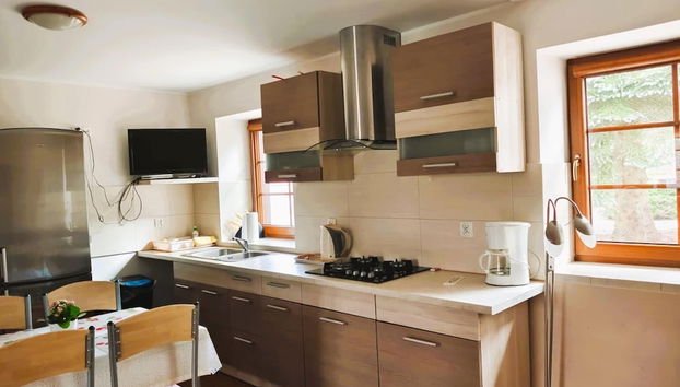 Apartment in a Fantastic Location Just 20 m From Lake Boruja in Rekowo - Foto 4, Eigene Küche