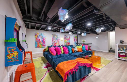 Modern Luxe 3B2B - Hot Tub - Game Room - EV Charger - Walk to Downtown LS - Foto 36