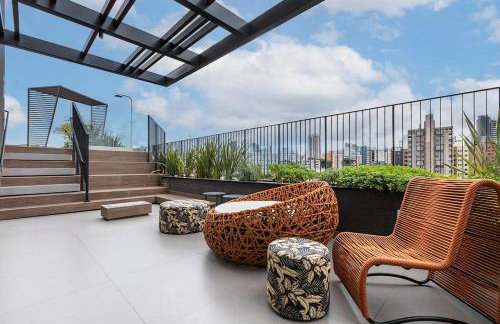 Temple 211 · Apto Novo 1Q: Piscina, Fitness e Localiz. Premium - Photo 7