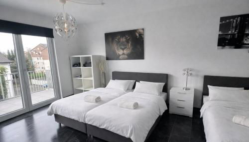 Exklusive Moderne Wohnung Gießen Stadtnähe mit Balkon - Foto 3