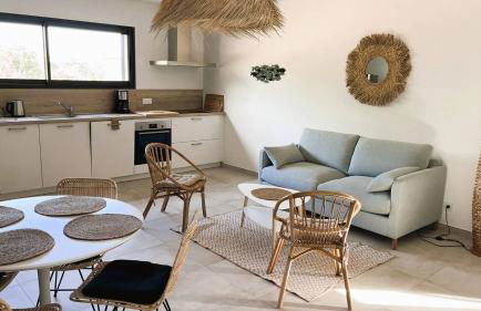 Villa Copains, 5 pers, piscine chauffée, 5 mn plage - Foto 16