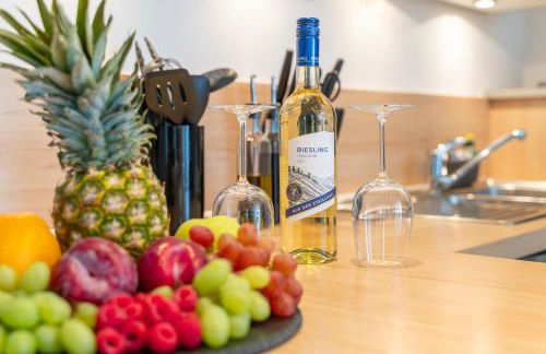 flair Apartment Stadtoase Fulda I private Sauna & Whirlpool I Balkon I 2x Parken I Kaffee I Highspeed WLAN I Disney plus - Foto 8