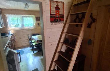 Duży drewniany domek nad rzeką, Obidza 381, Łącko - Foto 10