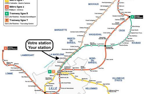 La Madeleine - Deux pièces équipé - Foto 24