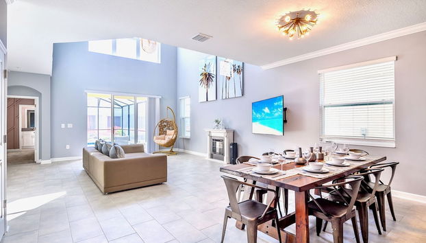 Upstay Resort Home w Pool Hot Tub Air Hockey - Foto 4, Habitación