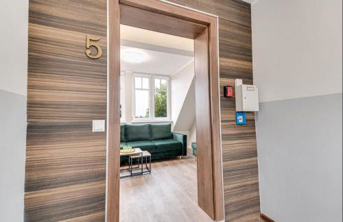 VIP Apartment A 64qm 4 Zi DG Wohnung klimatisiert großes Bad u Küche max 4 Gäste inklusive Schlafsofa - Foto 6