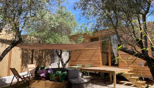 La Tiny House des Oliviers et son jacuzzi - Foto 1