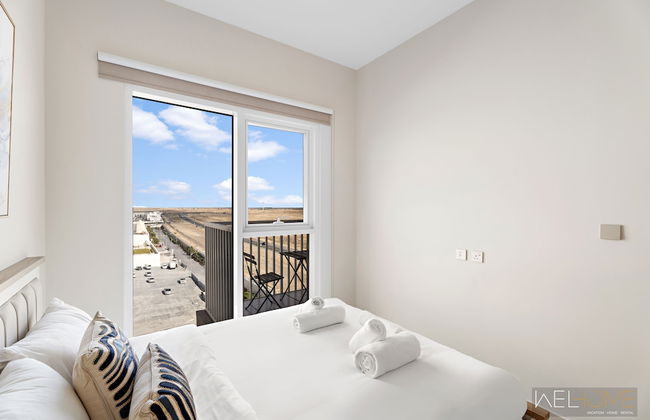 WelHome - Breathtaking View 1BR Apt in Damac Hills 2 - Foto 3