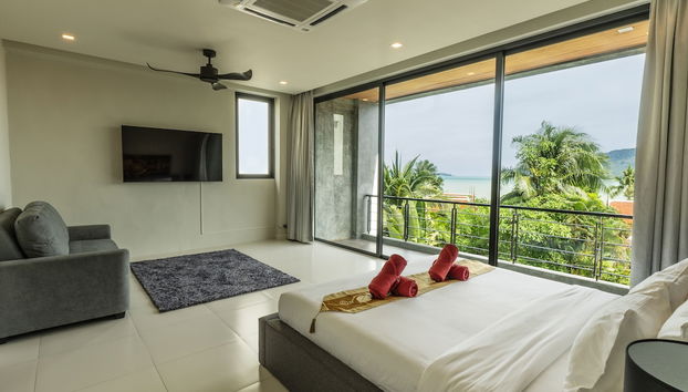 Attractive SeaView 4br Private PoolVilla - Foto 4, Habitación