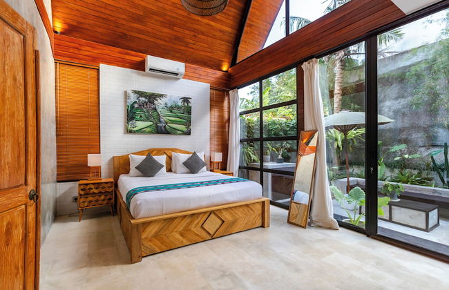 Azure 2BR Modern Private Pool Villa in Pererenan - Photo 4