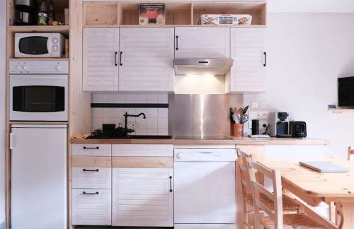 Appartement cosy pour 3 pers, piscine, proche commerces, à Arêches-Beaufort - FR-1-342-131 - Foto 8