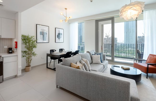 Homey Park View 2BR in Dubai Creek Harbour - Foto 8