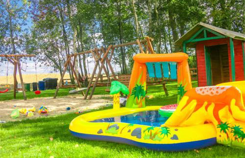 Ostoja Lemany - domki na Kaszubach, sauna, balia-jacuzzi, plac zabaw, tyrolka , dwa boiska, miejsce na ognisko, grill gazowy - Foto 52