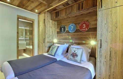 ARC 1950, Appartement style Chalet Haut de Gamme 2 chambres, 6 personnes - Foto 24