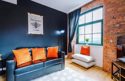 Converted Mill, Stylish Apartment in Castlefield - Foto 49