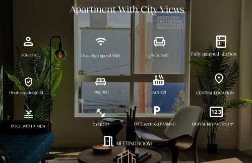 Modern Hollywood Home Sunset View & Free Parking - 10mins to Universal Studios - Foto 20