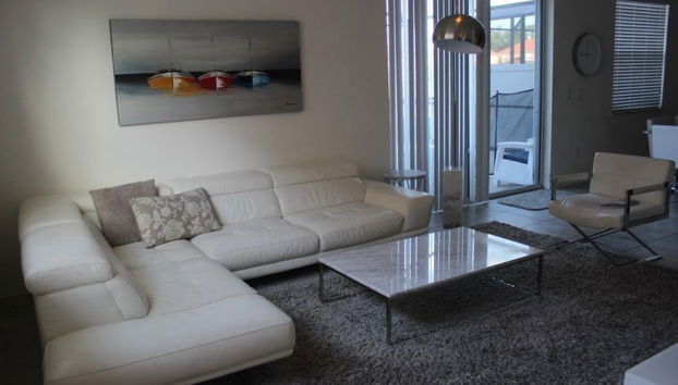 Zona de estar del vestíbulo