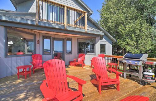 Family Lakehouse with Deck and Beach on Lake Champlain - Foto 25