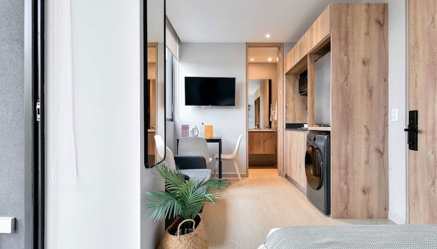 w Enchanting Loft w Balcony in El Nogal - Foto 2, Habitación