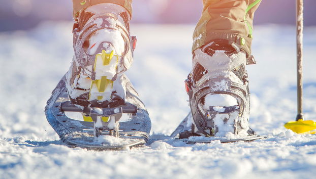 Paseo con raquetas de nieve por Valle de Lago