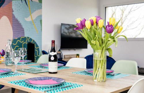 Villa Azénor Bretagne Piscine Intérieure Partagée toute l'année 100m plage - Foto 24