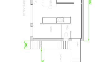 Gite Gabrielle à Pourville: Appartement face à la mer - Foto 2