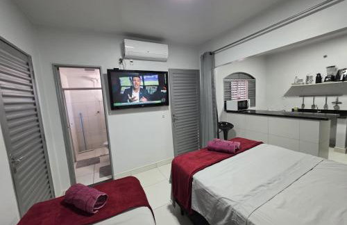 Suíte2 Privativa Climatizada Mobiliada com Garagem e Wi-Fi - Foto 5