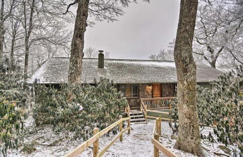 Cabin with Fireplace and Mountain Views 5 Mi to Boone - Foto 26