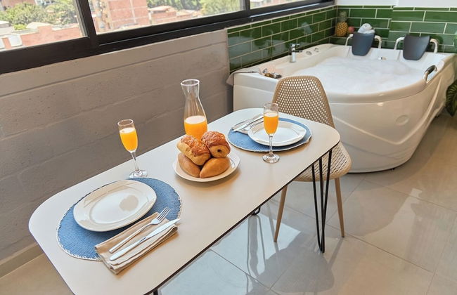 Jacuzzi Comfort Aparta-suite Stadio Rosa Negra - Foto 8