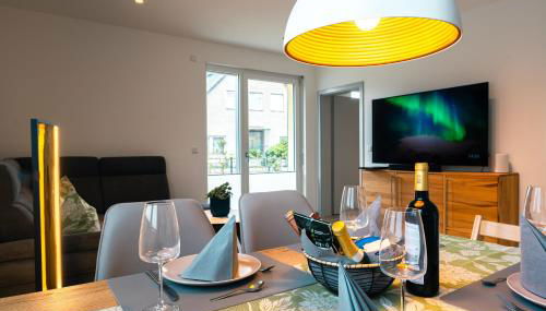 Luxuswohnung am Steinhuder Meer - Tierfreundlich - B - Foto 5, soundproof, Shopping Area, dishwasher, pet friendly, heating, toaster, minibar