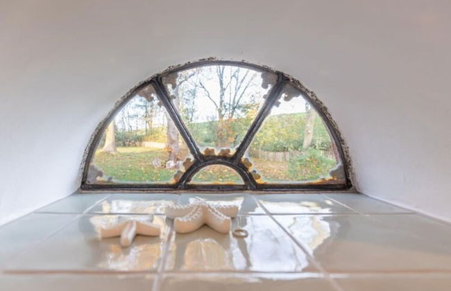 Reetgedecktes Ferienhaus mit Kachelofen - Foto 20