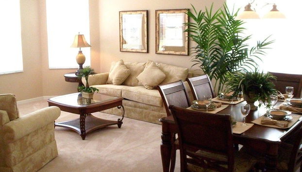 Sala de estar do lobby