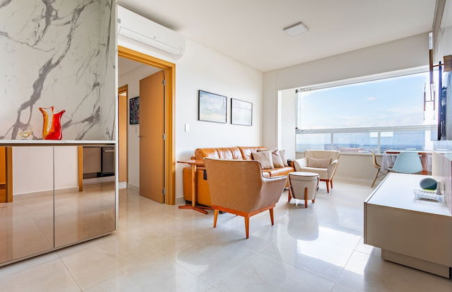 Apto Moderno com Vista Fantástica do Flamboyant - Foto 28