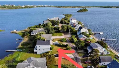 Waterfront Salt Pond House, water view and dock - Foto 5