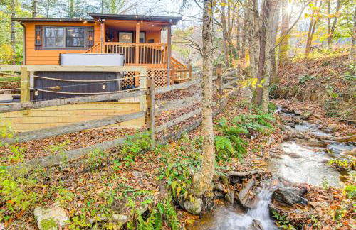 Hot Tub and Stone Fire Pit Smoky Mountain Oasis! - Foto 29