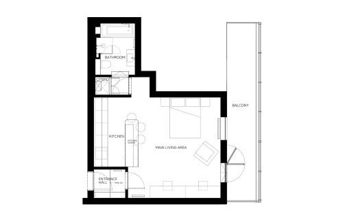 Renovated 1B Studio Apartment w Balcony in Central Brixton - Foto 3
