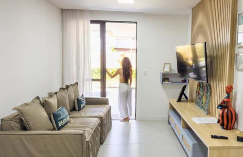 Casa Turquesa Pé na areia Piscina infinita Pet friendly Condomínio fechado - Foto 24