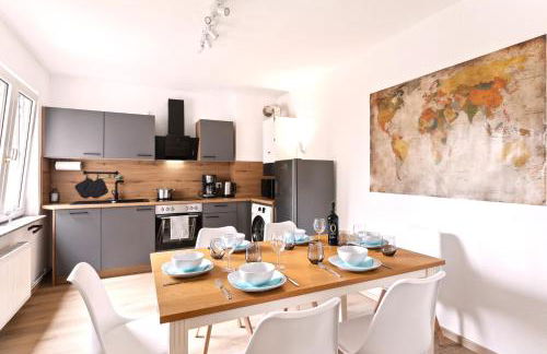 Große 80qm 3 Zimmer Wohnung, nahe Messe & Klinikum, 2x 55" Smart TV, Netflix, Keyless - Foto 3